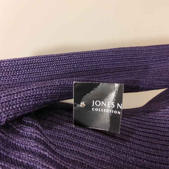 Jones New York Collection Cowl Neck Amethyst Sweater NEW Sz. SP - Picture 5 of 10